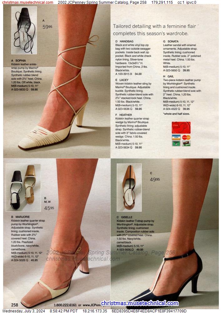 2002 JCPenney Spring Summer Catalog, Page 258