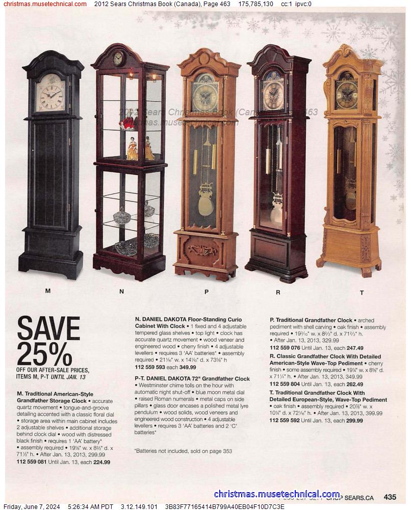 2012 Sears Christmas Book (Canada), Page 463