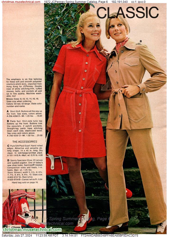 1972 JCPenney Spring Summer Catalog, Page 6