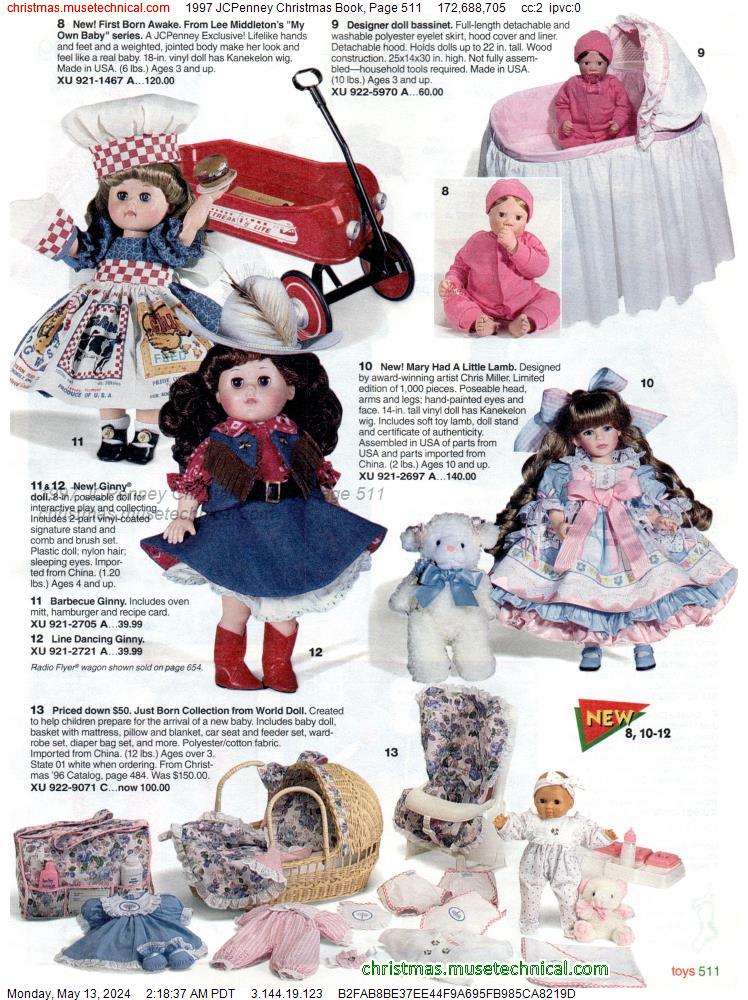 1997 JCPenney Christmas Book, Page 511
