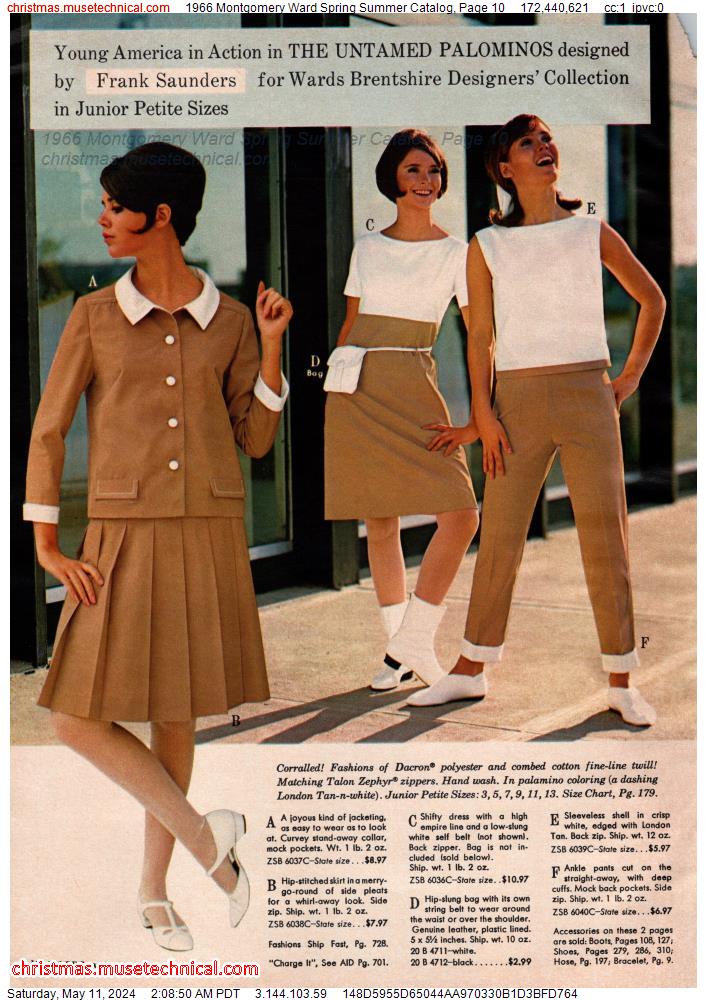 1966 Montgomery Ward Spring Summer Catalog, Page 10