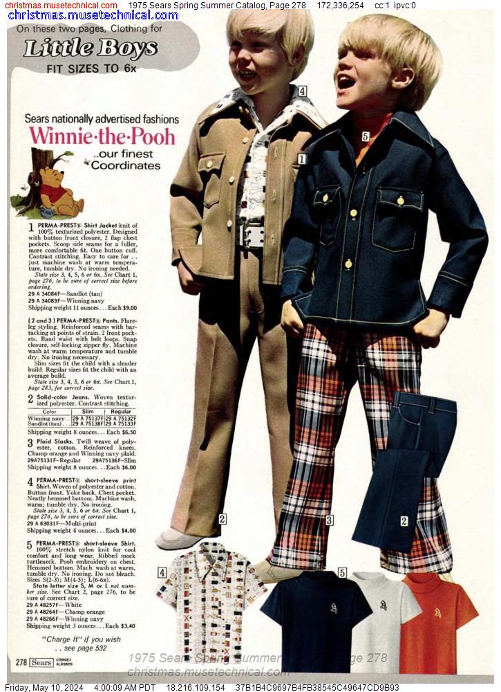 1975 Sears Spring Summer Catalog, Page 278
