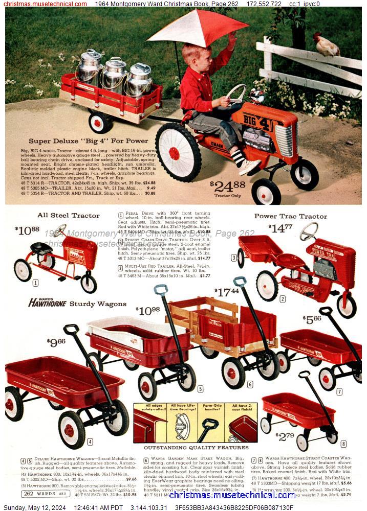 1964 Montgomery Ward Christmas Book, Page 262