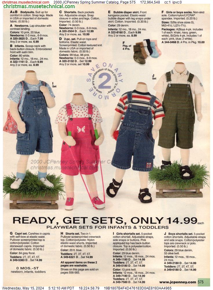 2000 JCPenney Spring Summer Catalog, Page 575