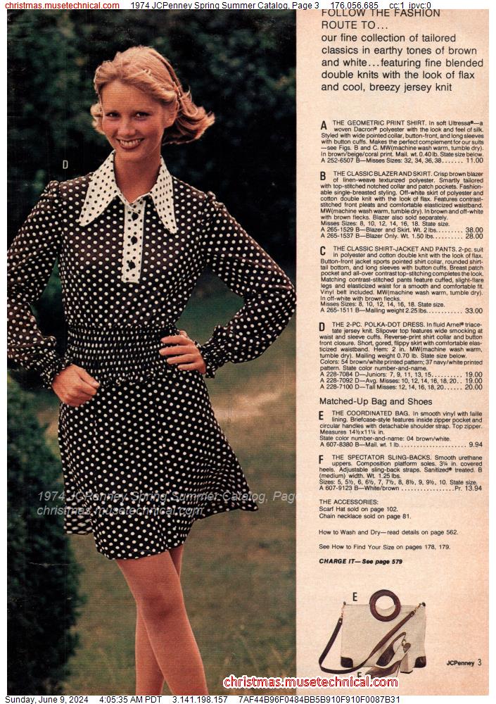 1974 JCPenney Spring Summer Catalog, Page 3