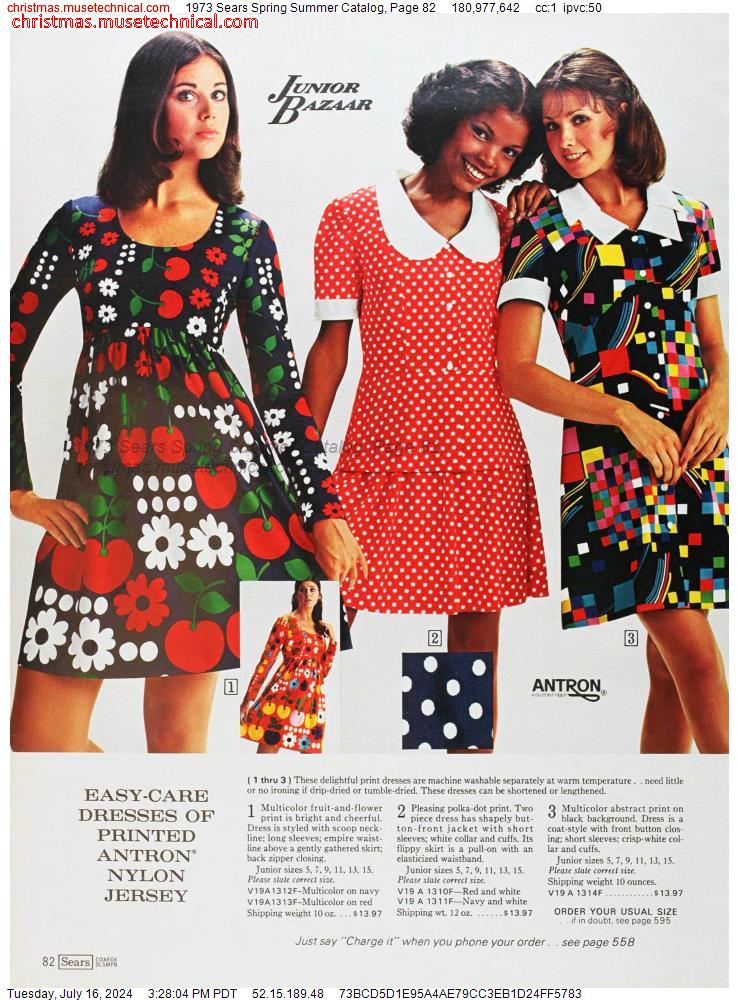 1973 Sears Spring Summer Catalog, Page 82
