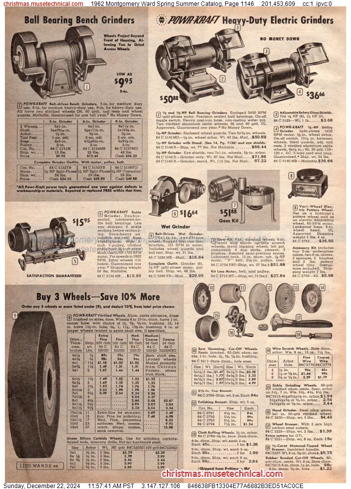 1962 Montgomery Ward Spring Summer Catalog, Page 1146