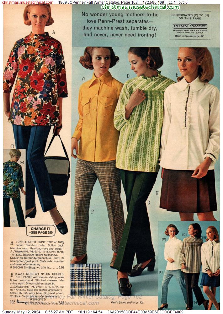 1969 JCPenney Fall Winter Catalog, Page 162