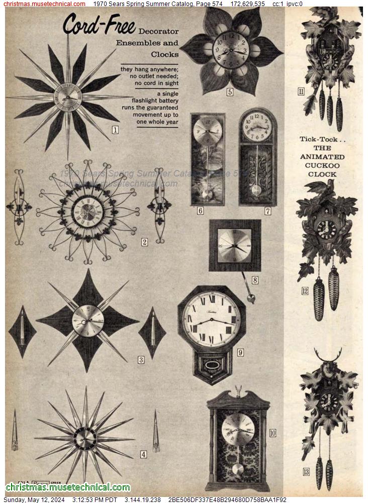 1970 Sears Spring Summer Catalog, Page 574