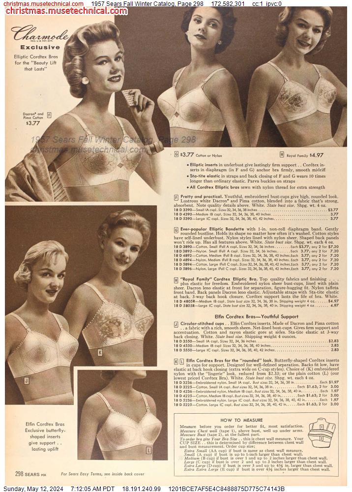 1957 Sears Fall Winter Catalog, Page 298