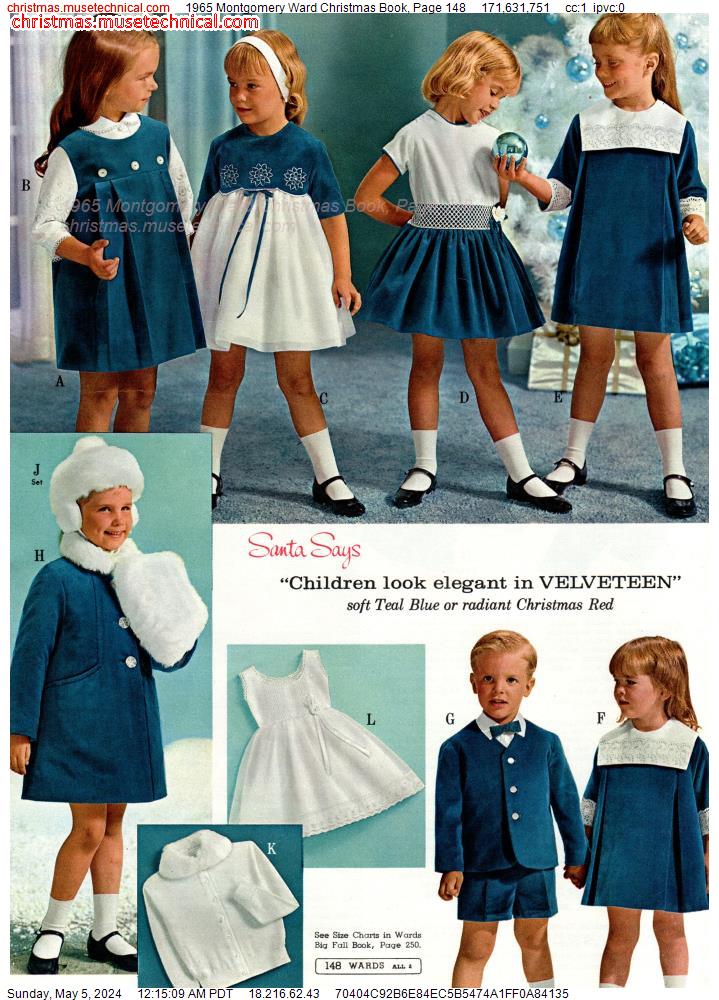 1965 Montgomery Ward Christmas Book, Page 148