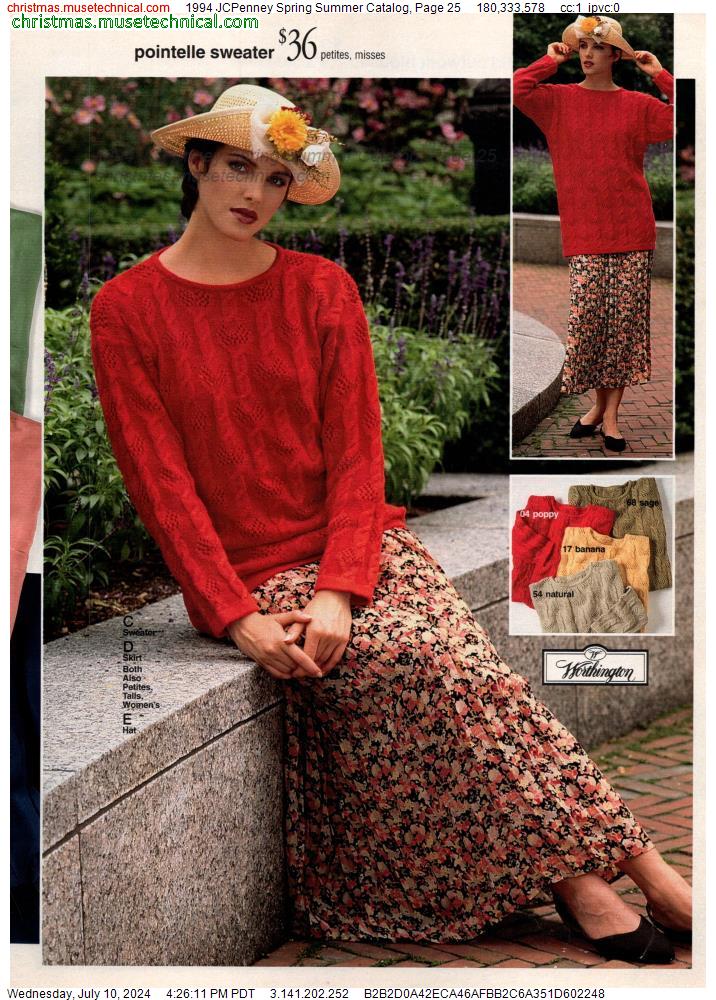 1994 JCPenney Spring Summer Catalog, Page 25