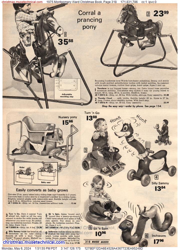 1975 Montgomery Ward Christmas Book, Page 318