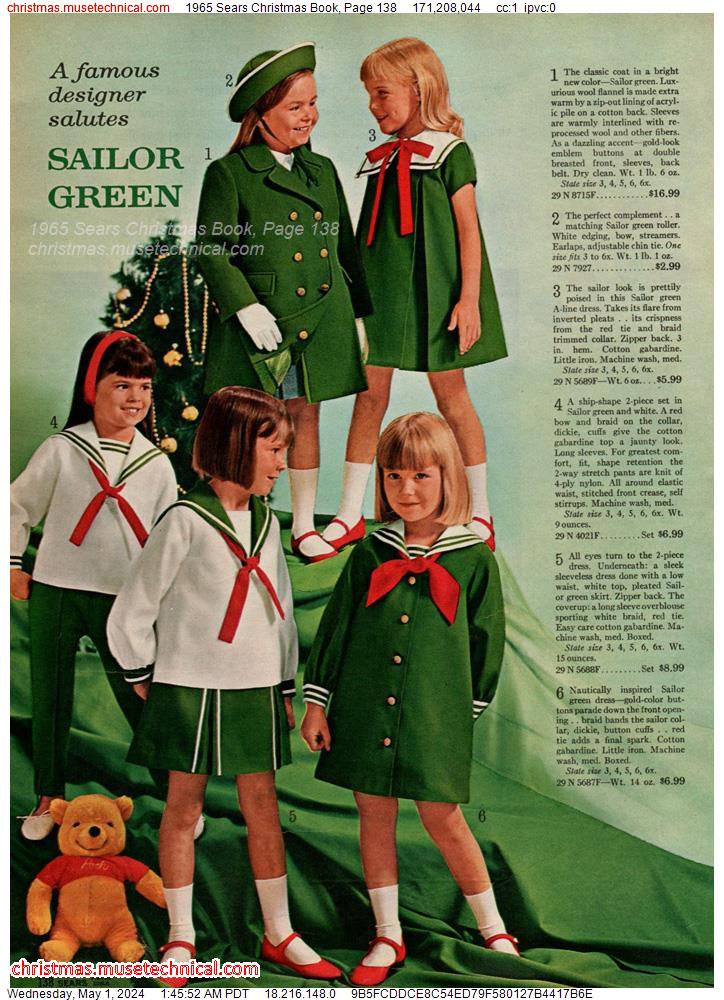 1965 Sears Christmas Book, Page 138