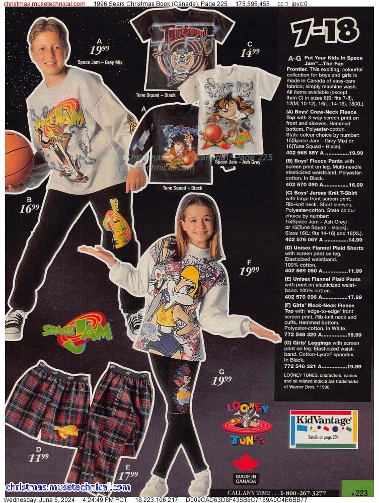 1996 Sears Christmas Book (Canada), Page 225