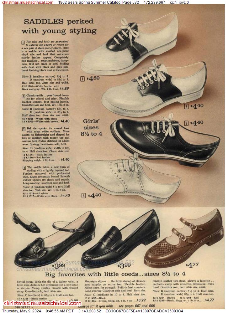 1962 Sears Spring Summer Catalog, Page 532