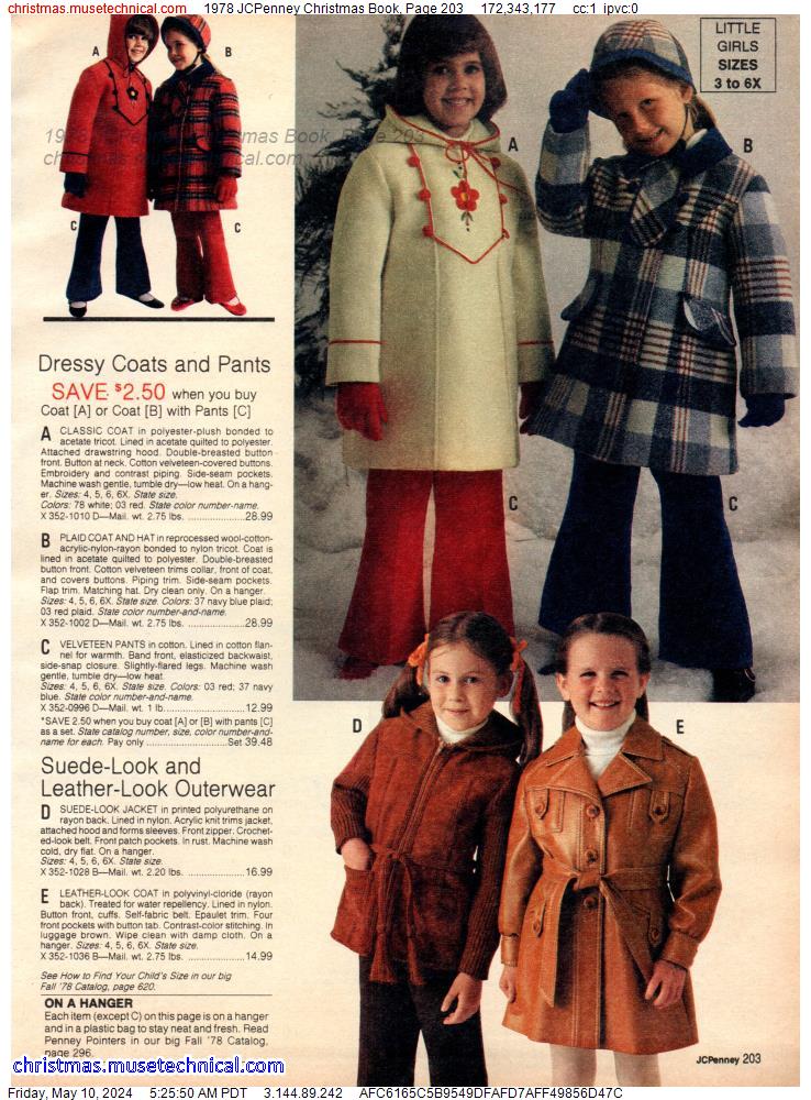 1978 JCPenney Christmas Book, Page 203