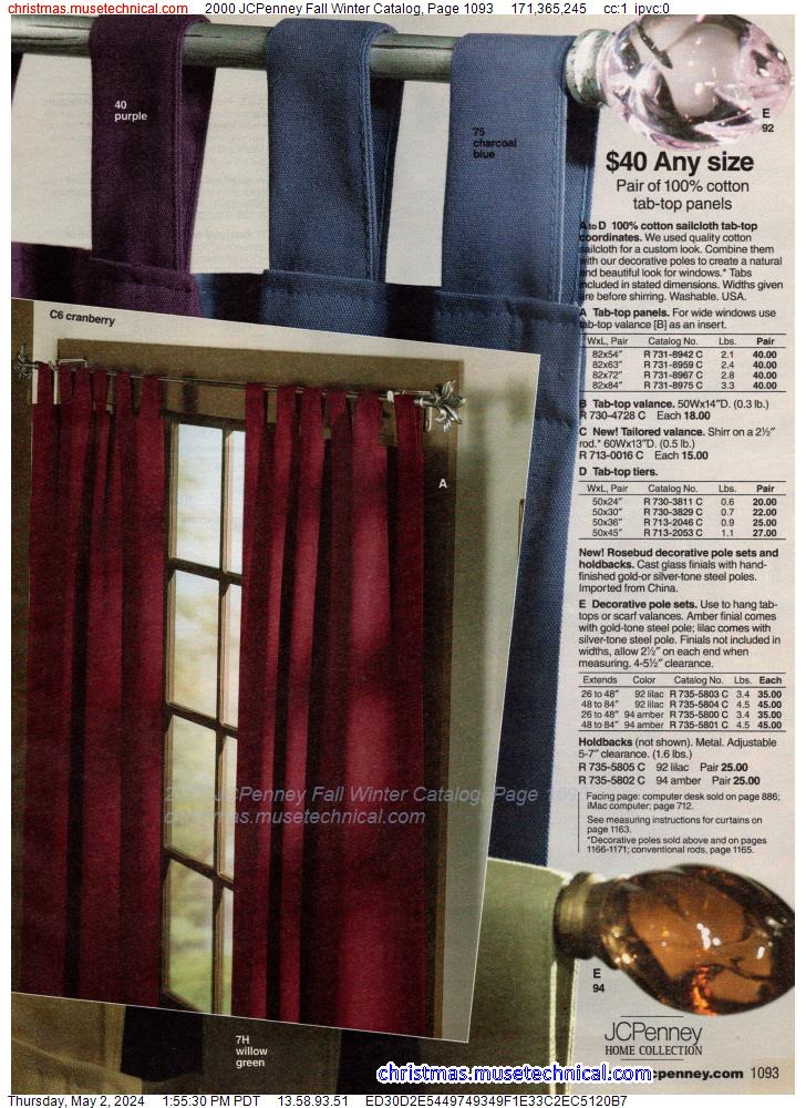 2000 JCPenney Fall Winter Catalog, Page 1093