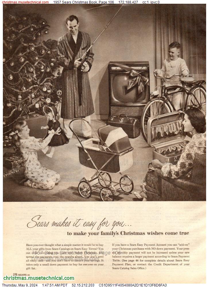 1957 Sears Christmas Book, Page 106