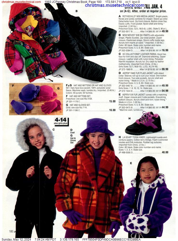 1993 JCPenney Christmas Book, Page 180