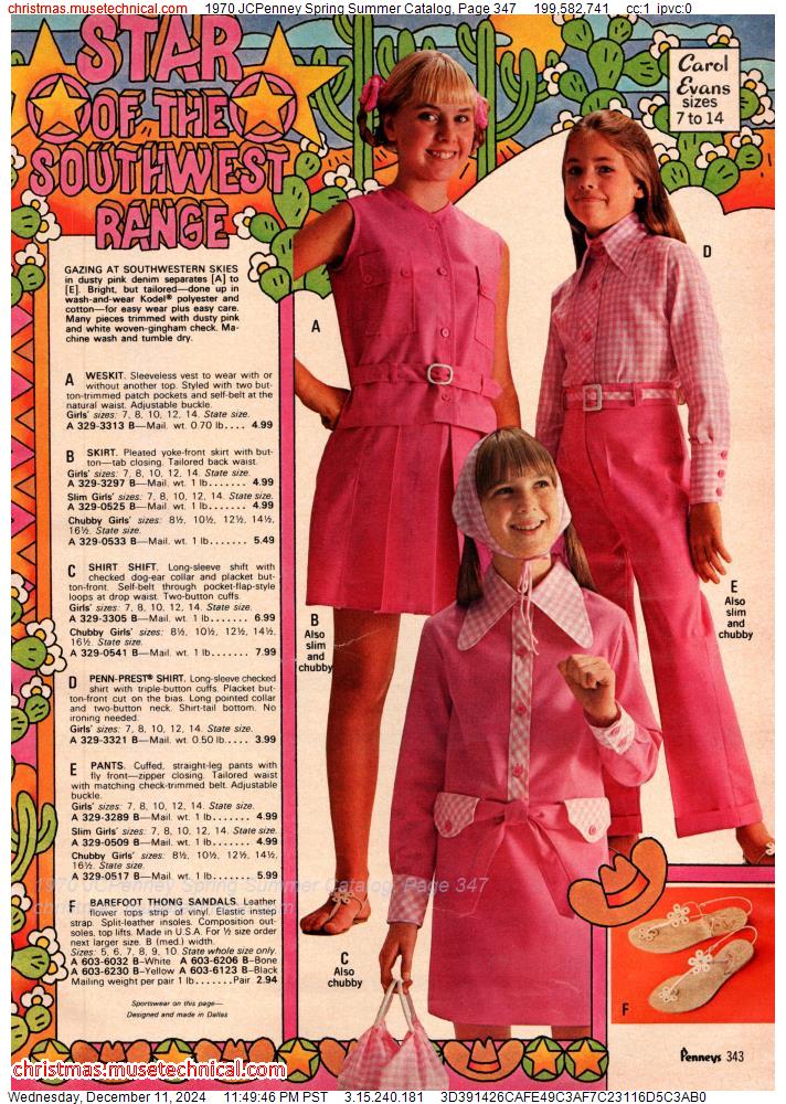 1970 JCPenney Spring Summer Catalog, Page 347