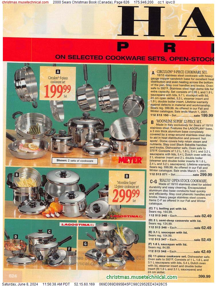 2000 Sears Christmas Book (Canada), Page 626