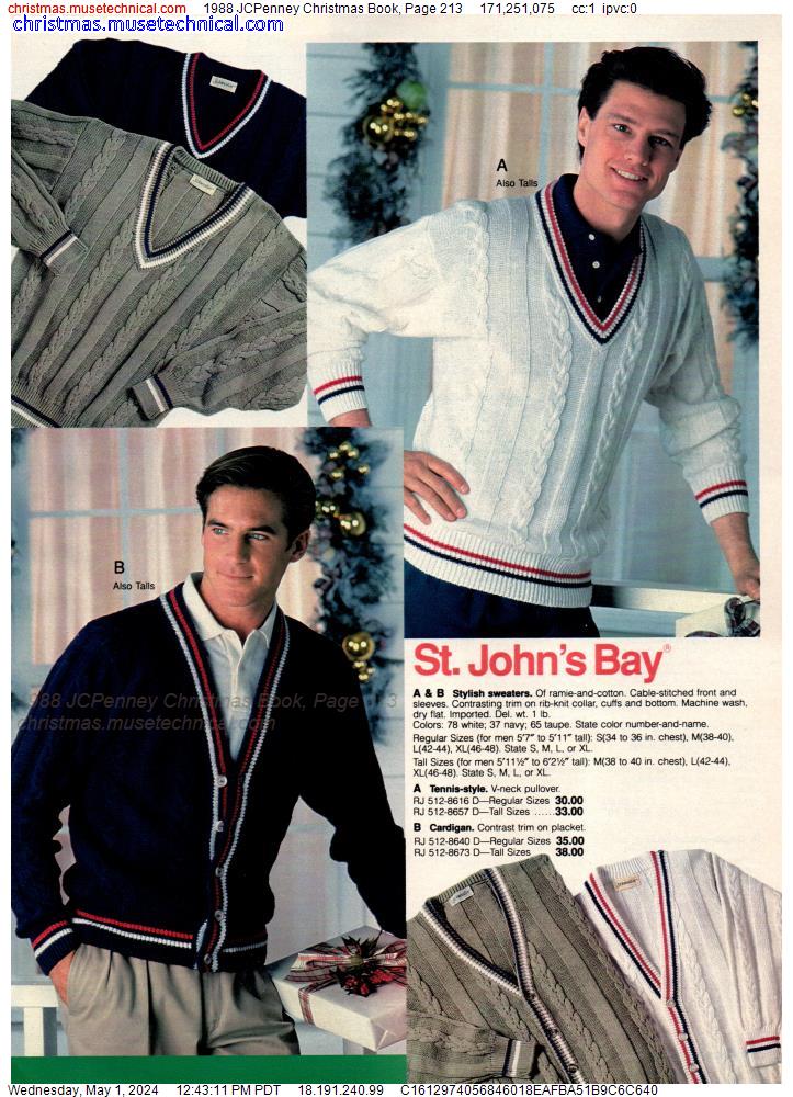 1988 JCPenney Christmas Book, Page 213