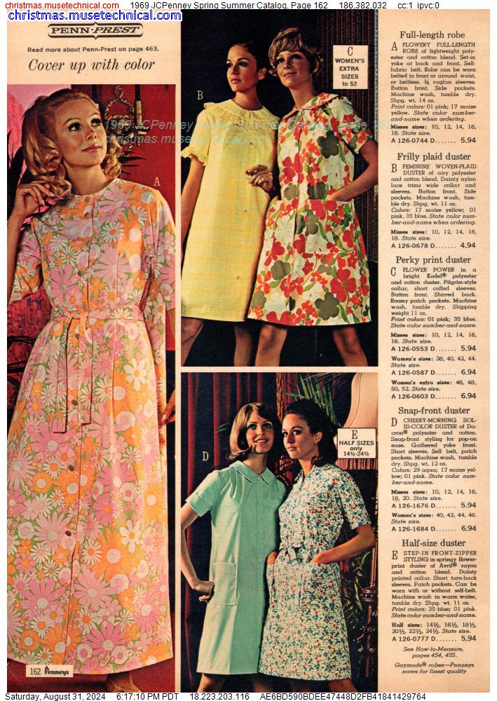 1969 JCPenney Spring Summer Catalog, Page 162