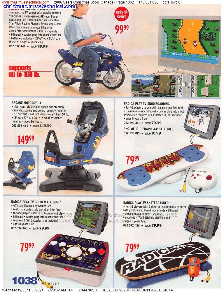 2006 Sears Christmas Book (Canada), Page 1062