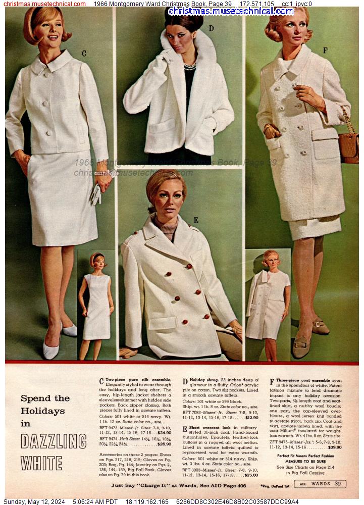 1966 Montgomery Ward Christmas Book, Page 39
