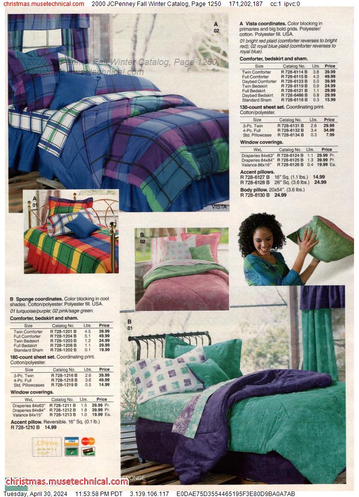 2000 JCPenney Fall Winter Catalog, Page 1250