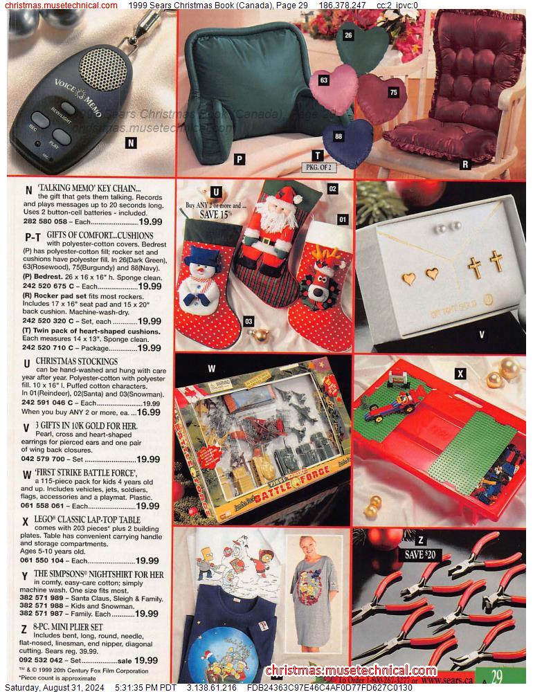 1999 Sears Christmas Book (Canada), Page 29