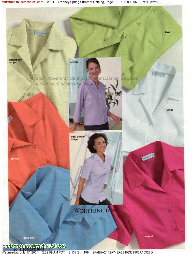 2001 JCPenney Spring Summer Catalog, Page 90
