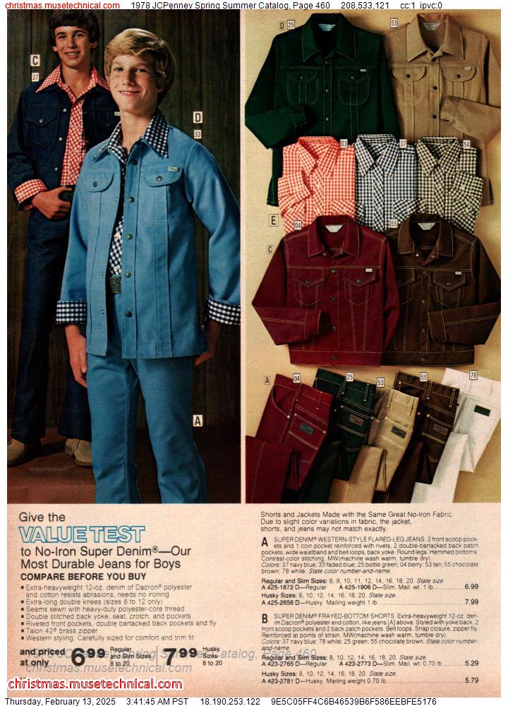 1978 JCPenney Spring Summer Catalog, Page 460