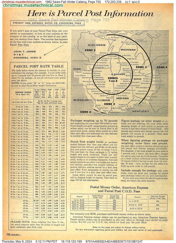 1962 Sears Fall Winter Catalog, Page 755