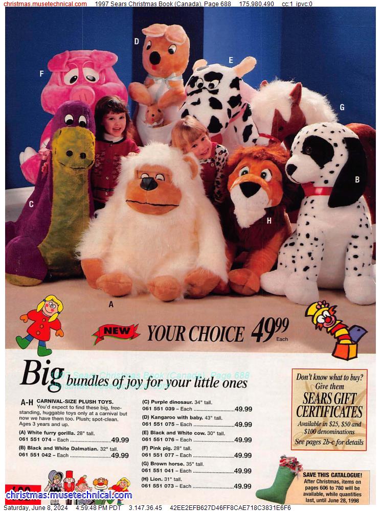 1997 Sears Christmas Book (Canada), Page 688