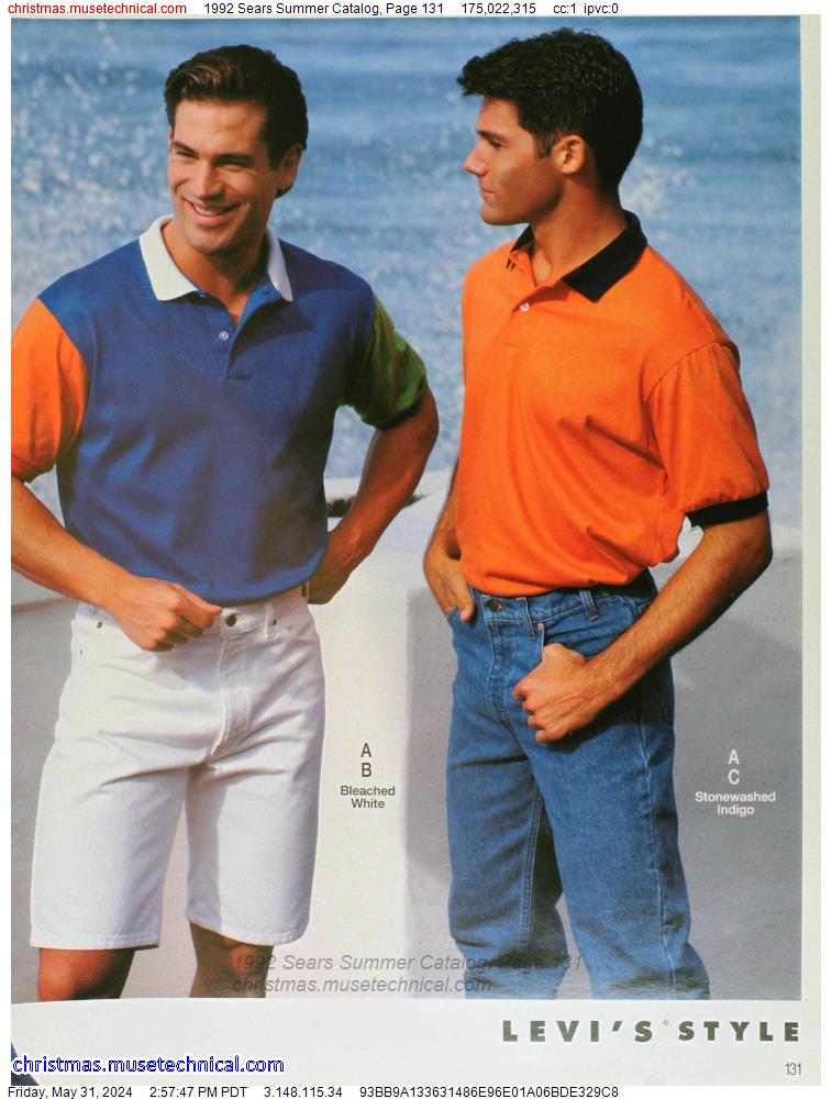1992 Sears Summer Catalog, Page 131