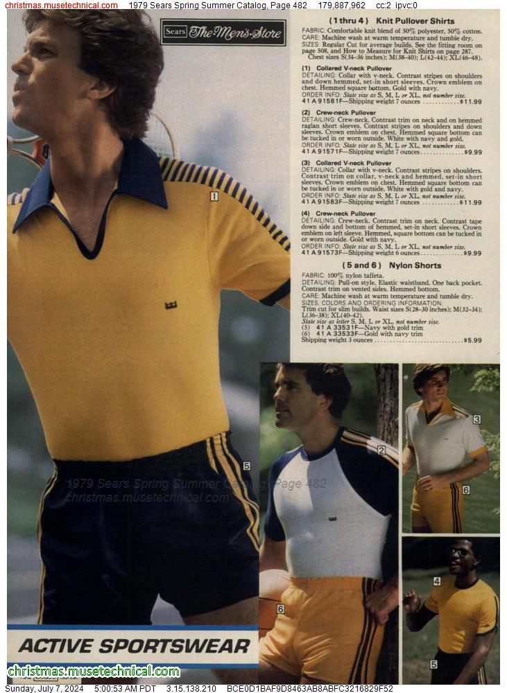 1979 Sears Spring Summer Catalog, Page 482