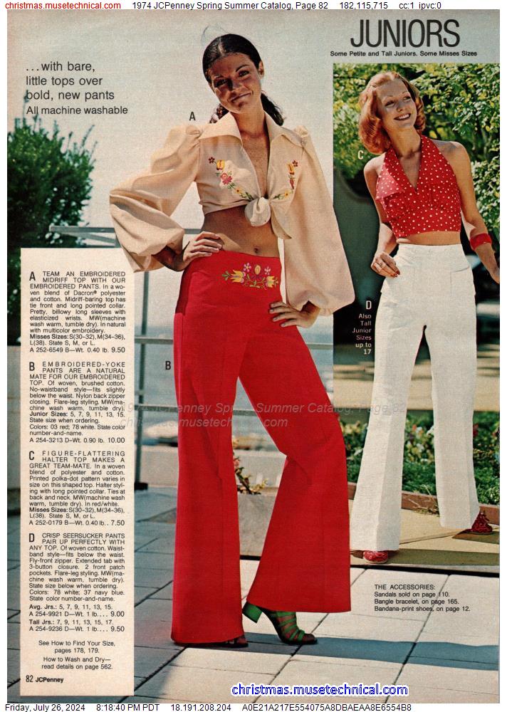 1974 JCPenney Spring Summer Catalog, Page 82