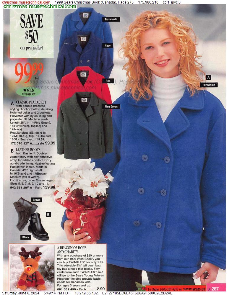 1999 Sears Christmas Book (Canada), Page 275