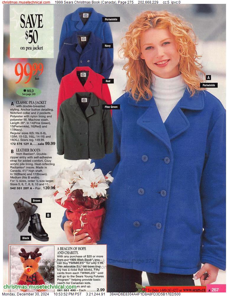 1999 Sears Christmas Book (Canada), Page 275