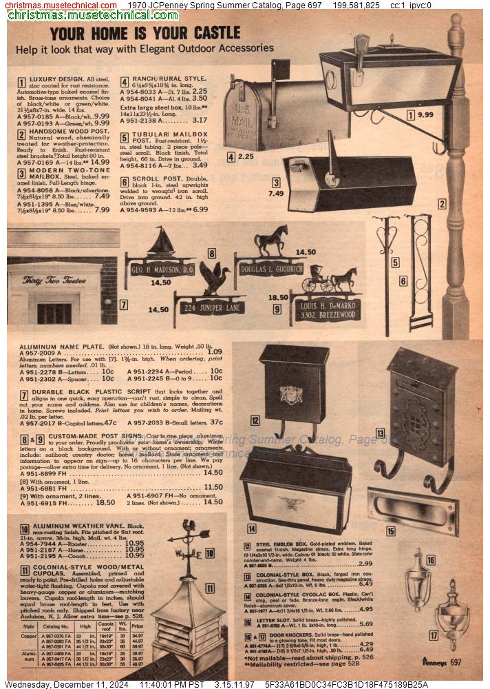 1970 JCPenney Spring Summer Catalog, Page 697