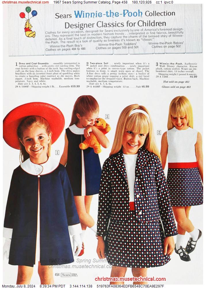 1967 Sears Spring Summer Catalog, Page 458