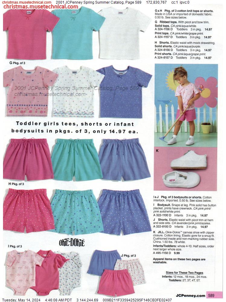 2001 JCPenney Spring Summer Catalog, Page 589