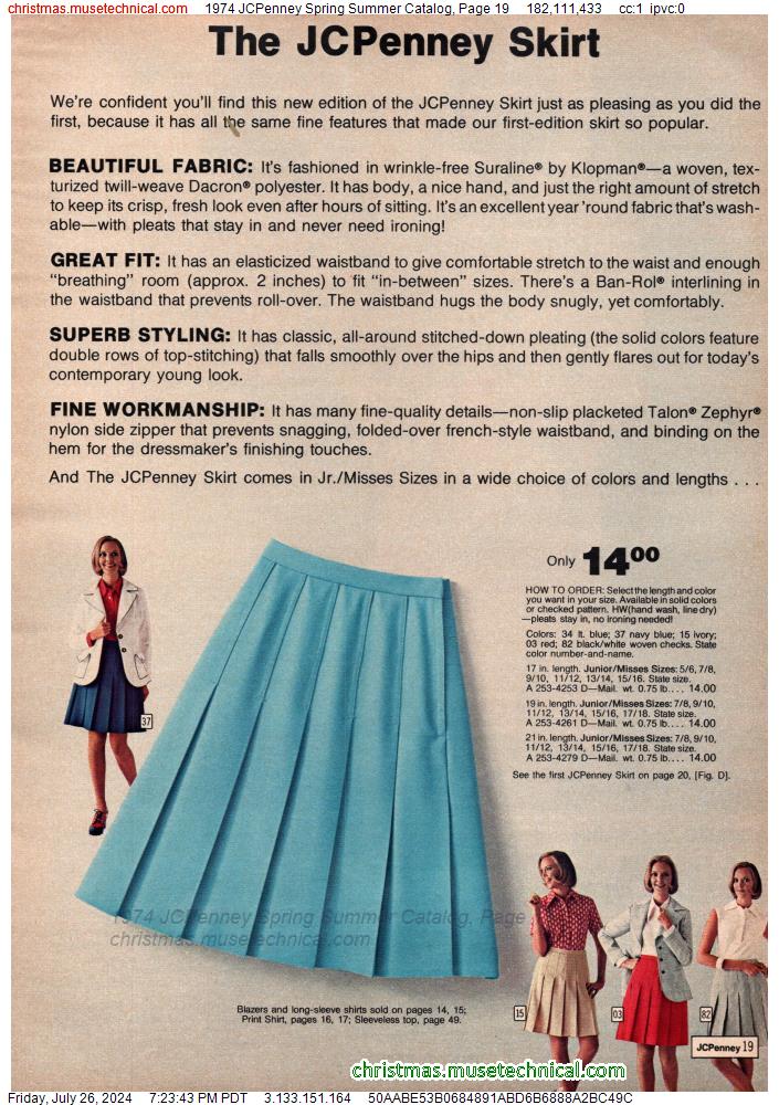 1974 JCPenney Spring Summer Catalog, Page 19