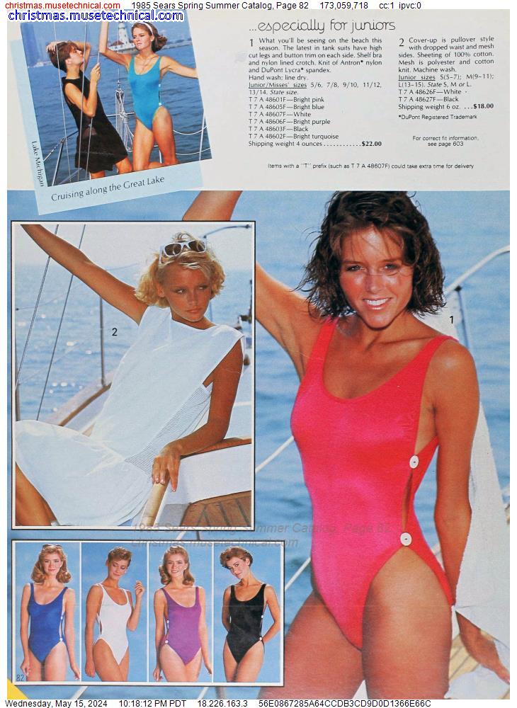 1985 Sears Spring Summer Catalog, Page 82