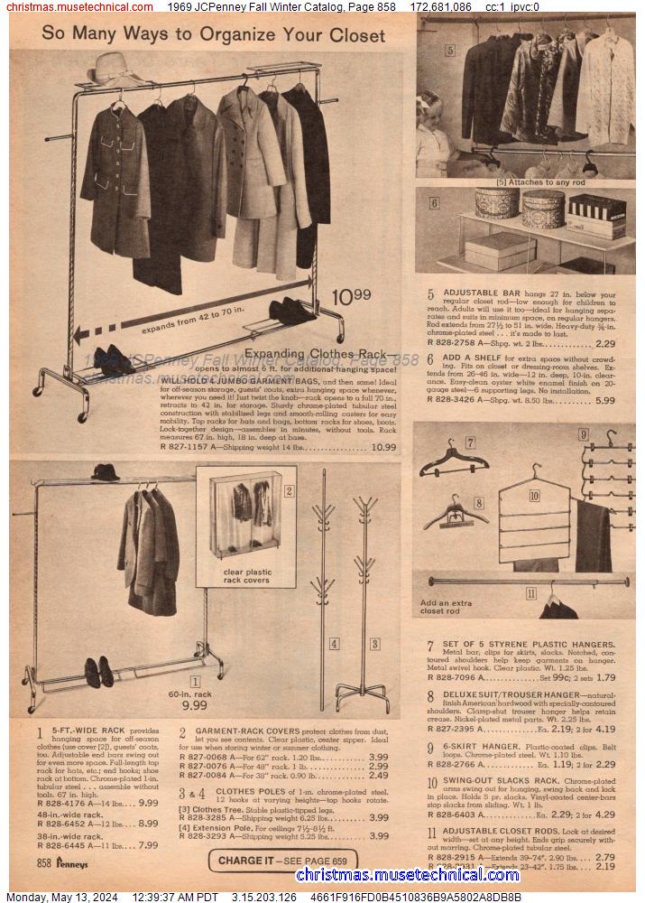 1969 JCPenney Fall Winter Catalog, Page 858