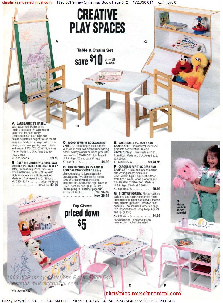 1993 JCPenney Christmas Book, Page 542