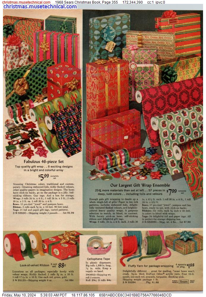 1968 Sears Christmas Book, Page 355