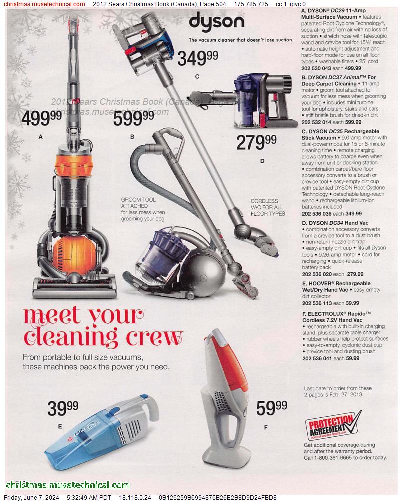 2012 Sears Christmas Book (Canada), Page 504